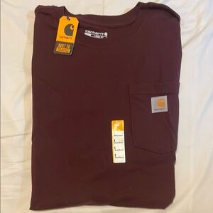 Carhartt Men's Brown Pocket T-Shirt